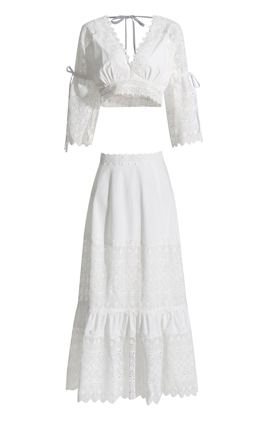 Crochet Skirt And Top Set
