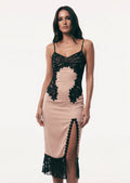 Kinsley Bodycon Lace Midi Dress