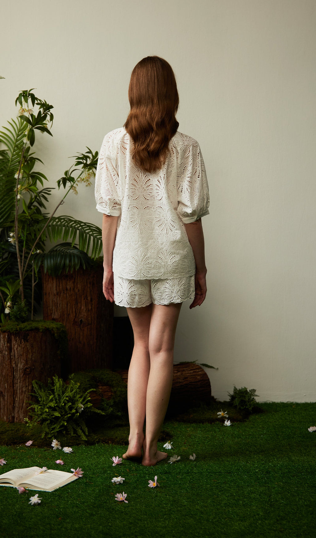 Hollow Out Short Two Piece Sets