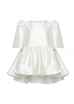 Puff Sleeve Ruffle Top In White