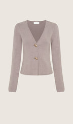 Wide Sleeve Knit Cardigan