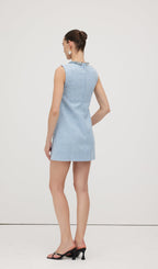 Sequin Boucle Mini Dress