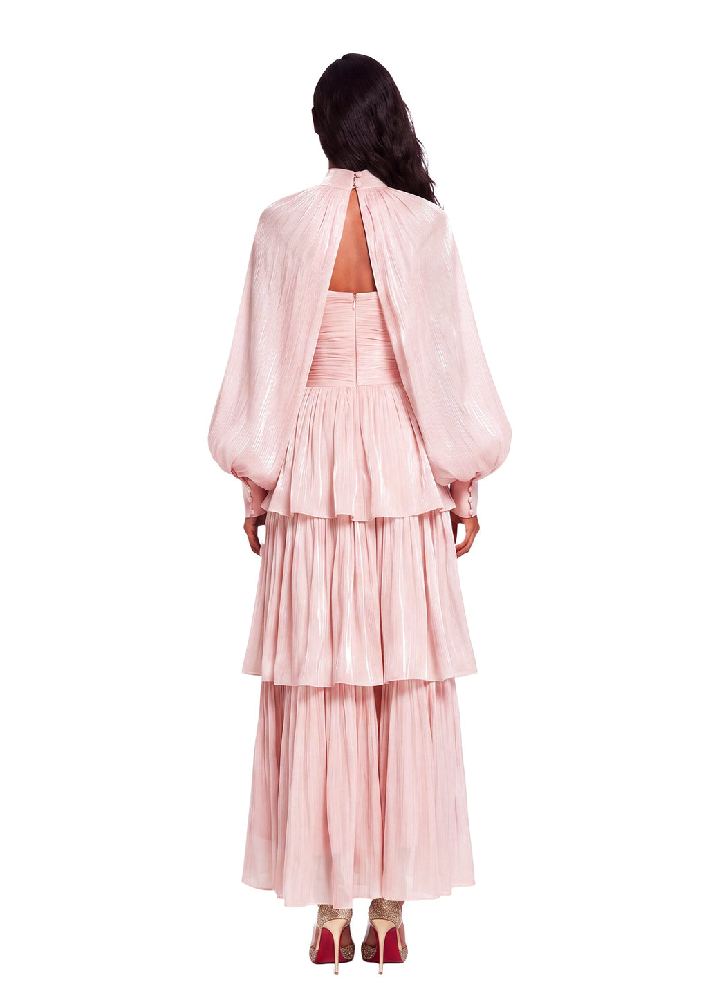 Wald Strapless Maxi Dress In  Pink