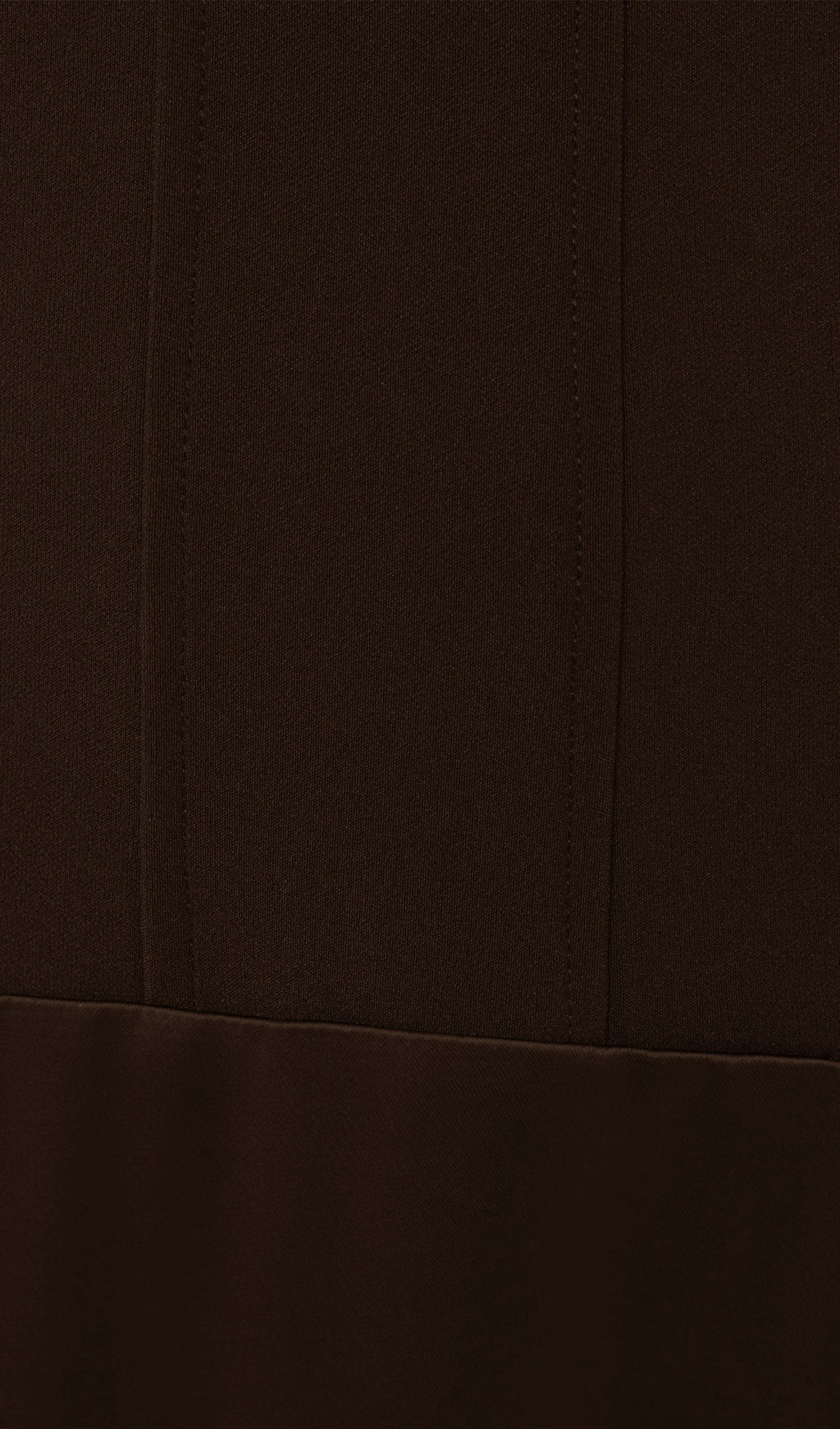 Trendy Knitted Satin Maxi Dress -Coffee