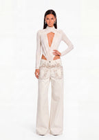 Carrie Ecru Pants