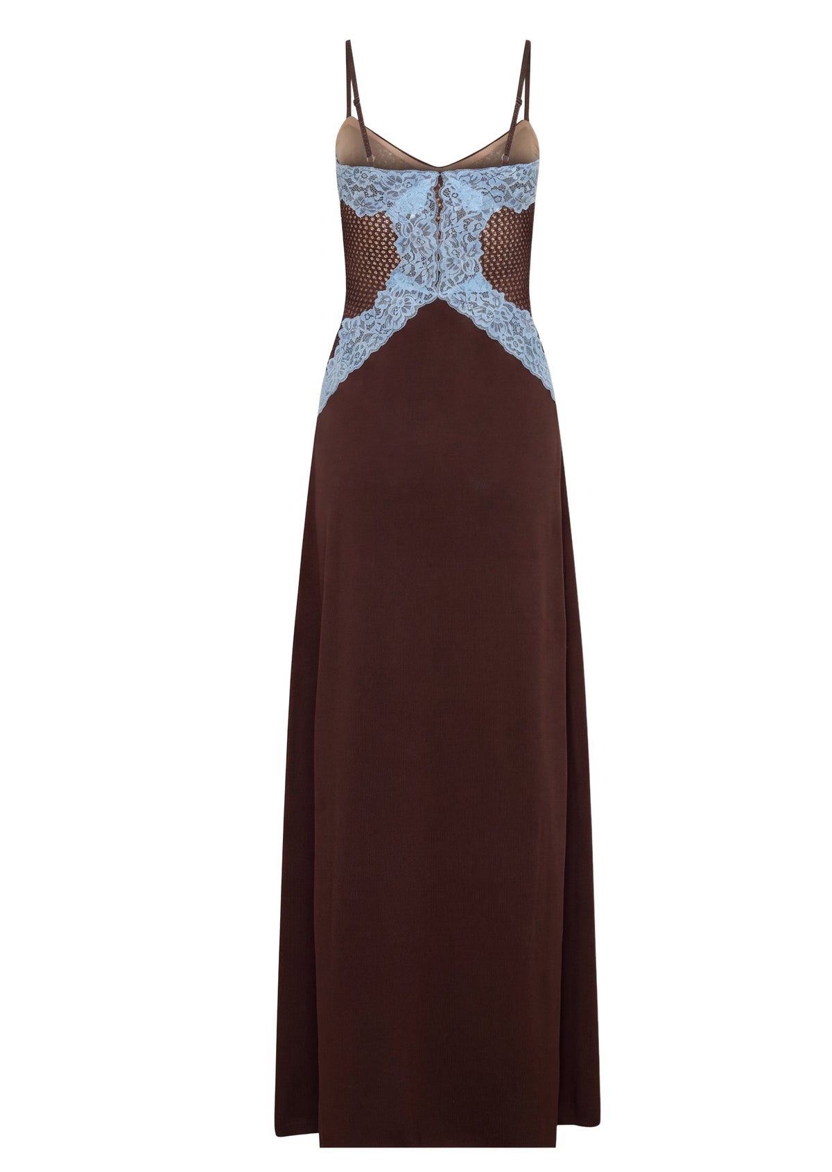 Sacagawea Sleeveless Lace Maxi Dress