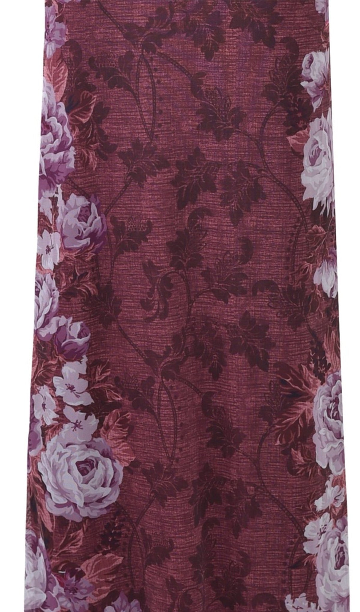 Floral Rose Stripe Maxi Dress