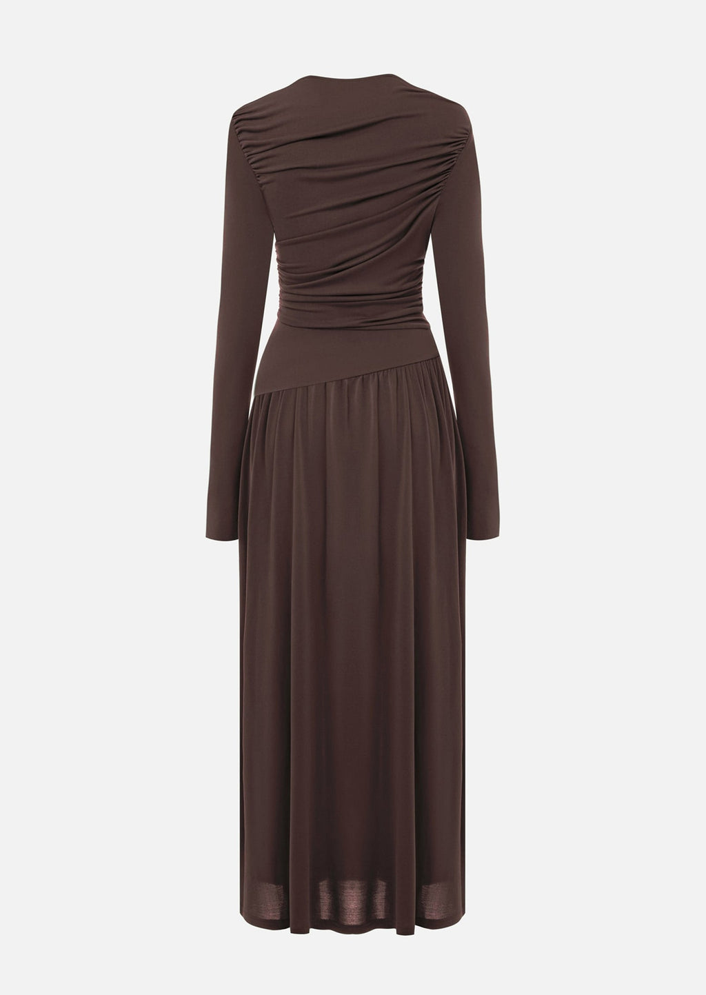 Ruffle Knitted Maxi Dress