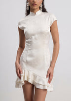 Olyra Ruffled Mini Dress