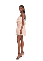 Lacretia Strapless Pleated Mini Dress