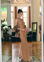 Jaana High Necked Sleeveless Maxi Dress