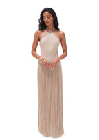 Kafeel Knit Halter Maxi Dress