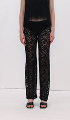 Lace Hollow Out Trousers