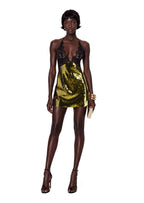 Gabe Lace  Sequin Mini Dress