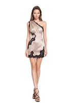 Kahoni One Shoulder Lace Mini Dress