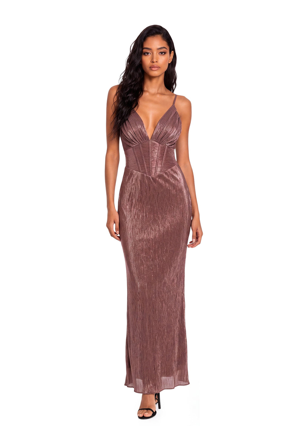 Lake V Neck Sleeveless Maxi Dress