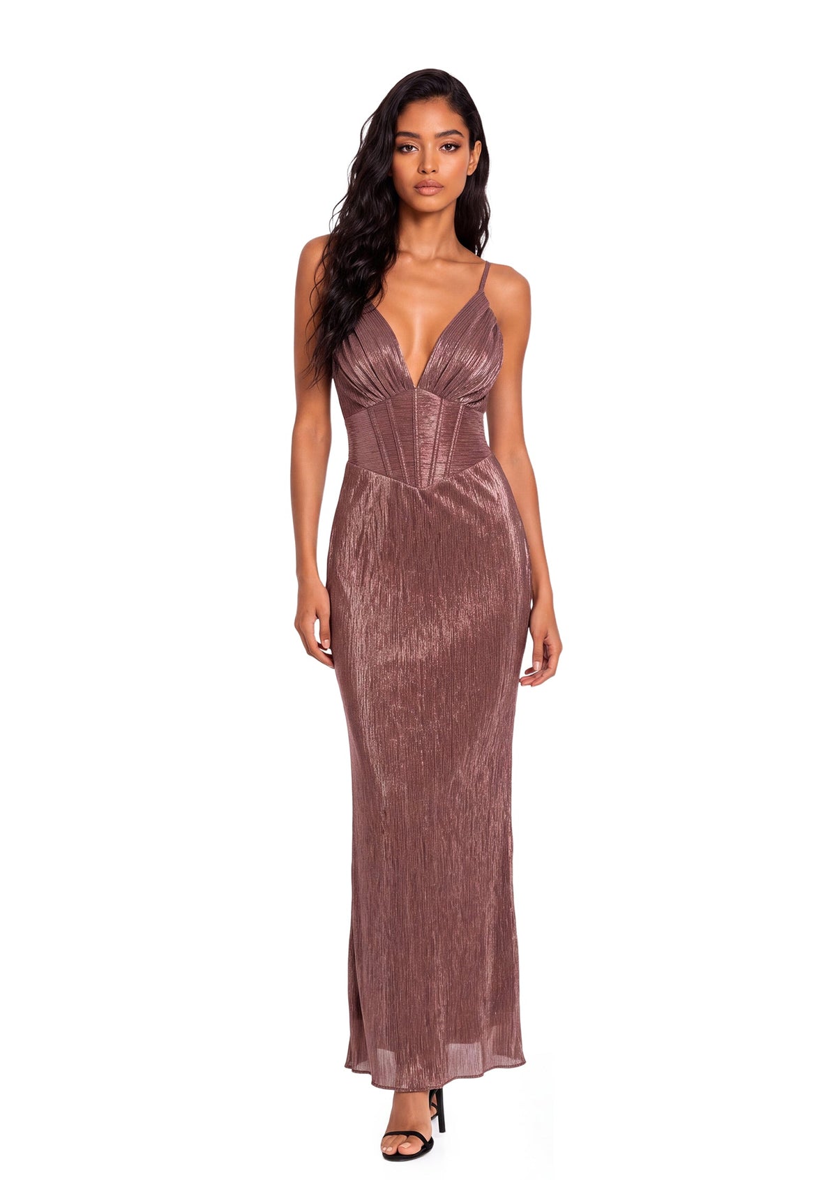 Lake V Neck Sleeveless Maxi Dress