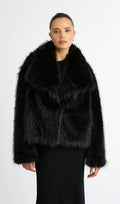 Fur Mini Coat