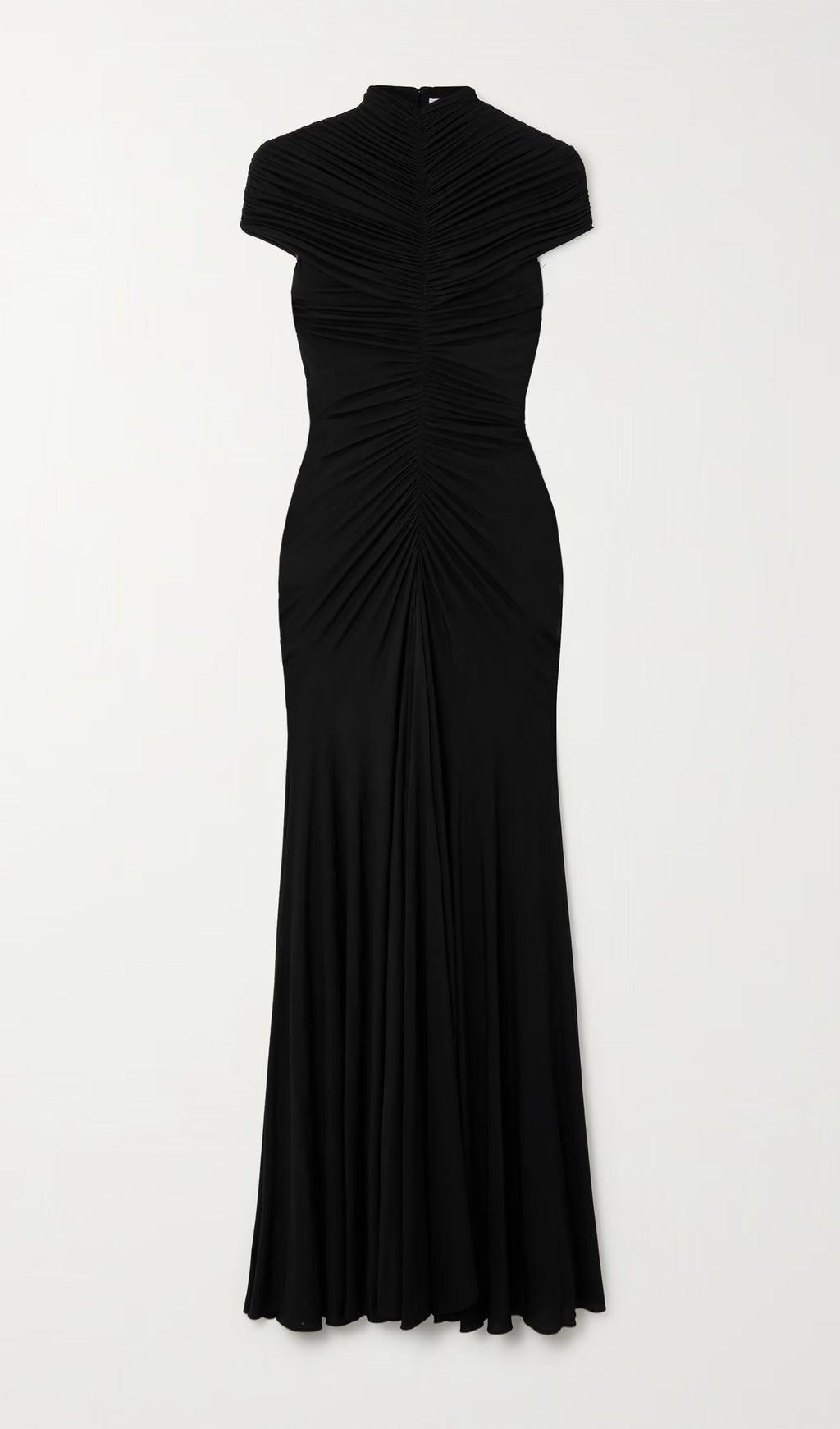Ruched Jersey Maxi Dress