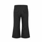 Tadita Casual mid length trousers In Black