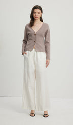 Wide Sleeve Knit Cardigan