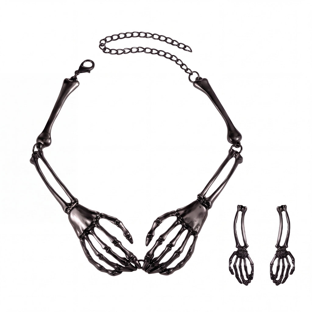 Ebrill Necklace and Ear Stud Set