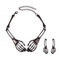 Ebrill Necklace and Ear Stud Set