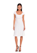 Gaetano Knitted Midi dress In White