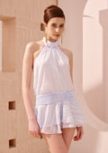 Parialy Chiffon Mini Dress