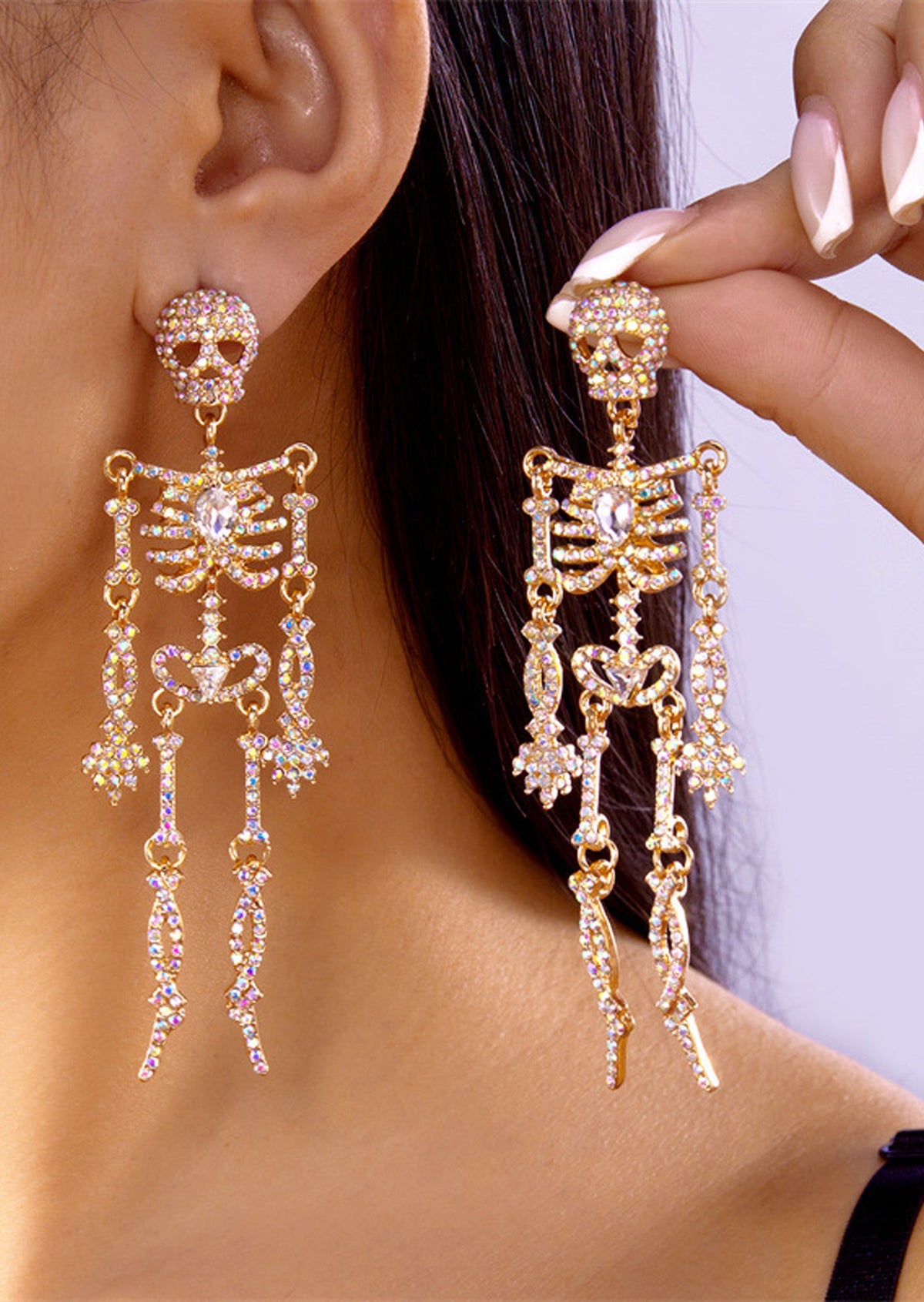 Ebrar Rhinestone Earrings