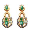 Ector Gemstone Stud Earrings