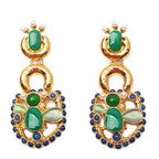 Ector Gemstone Stud Earrings