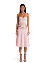 Naia Camisole Top & Lace Skirt Set