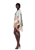 Walsh Backless Print Mini Dress