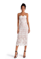 Jacques Lace Sleeveless Midi Dress