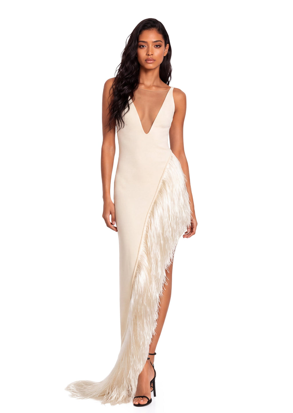 Ebba Sleeveless Tassel Maxi Dress