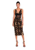 Jaakoppi  Lace Sleeveless Midi Dress