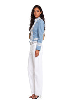 Jaelyn Long Sleeved Lace Cropped Jacket