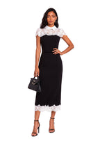 Ululani Lace Short Sleeved Midi Dress