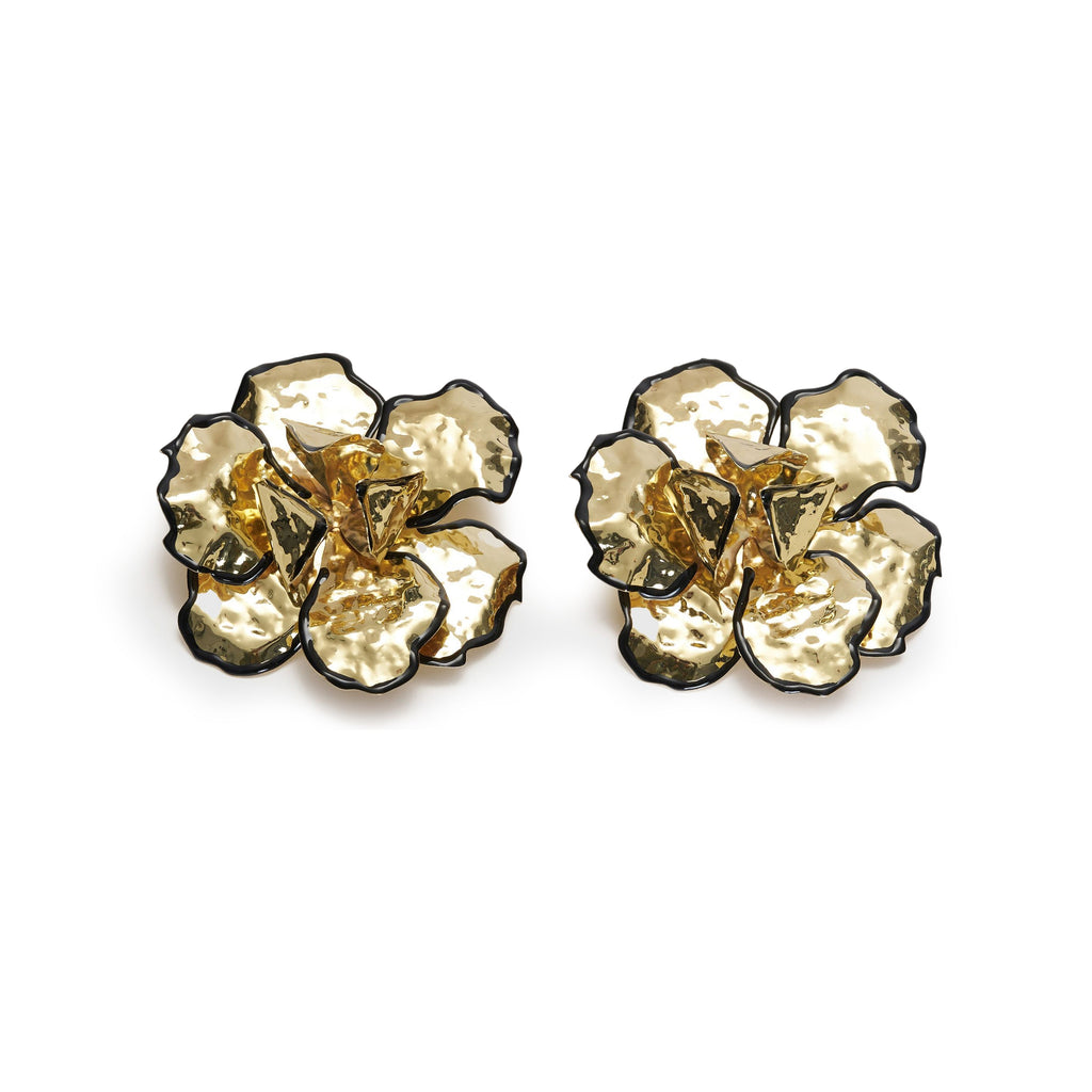 Siara Flower-Shaped Earrings