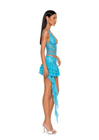 Tadashi Sleeveless Top And Skirt Lace Set