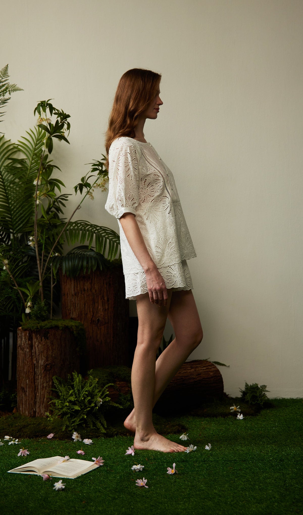 Hollow Out Short Two Piece Sets
