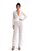 Cais Long Sleeved Top & Wide Leg Pants Set