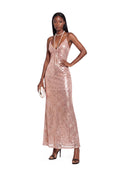 Jacoby Sleeveless Sequined Midi Dress