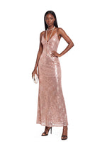 Jacoby Sleeveless Sequined Midi Dress