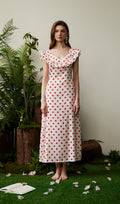 Polka Dot Maxi Dress