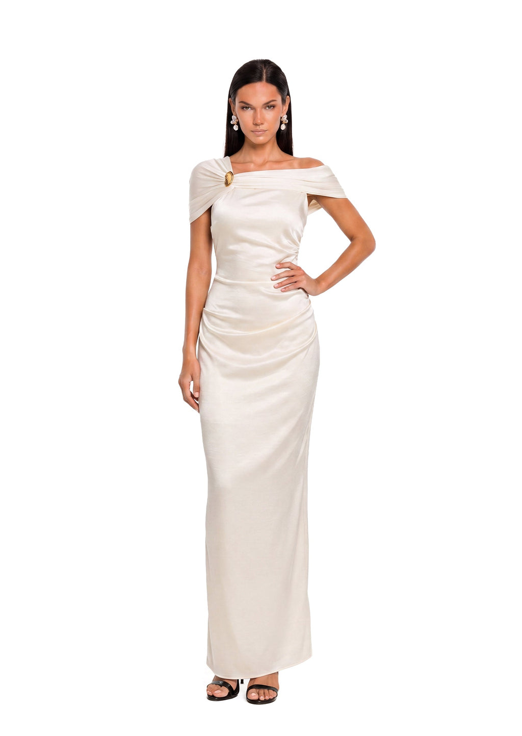 Valerian Satin Maxi Dress