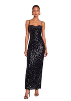 Gagenia Sequin Sleeveless Maxi Dress