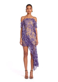 Maalik Sleeveless Lace Midi Dress
