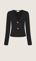 Wide Sleeve Knit Cardigan